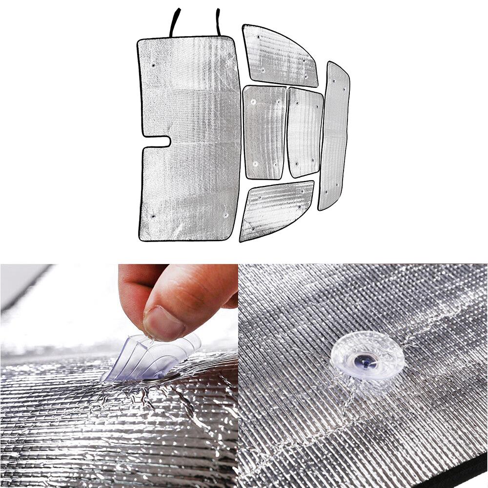 6 buc Parasolar Parbriz Auto Blocuri Fereastră Față Spate Pentru Toyota Tundra 2014-2024