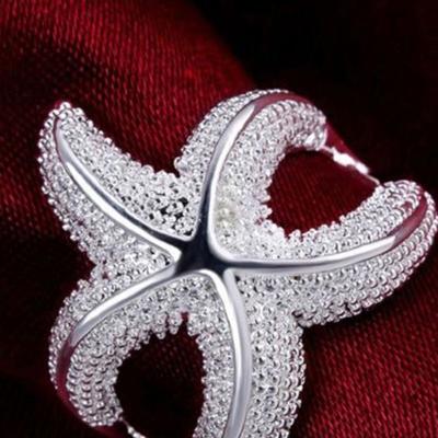 Women Fashion Party Jewelry Gift Starfish Band Ring