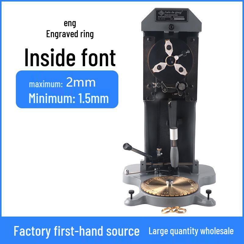 High-Precision Jewelry Engraving Machine for Rings: Small Tool for English, Numbers, and Symbols.