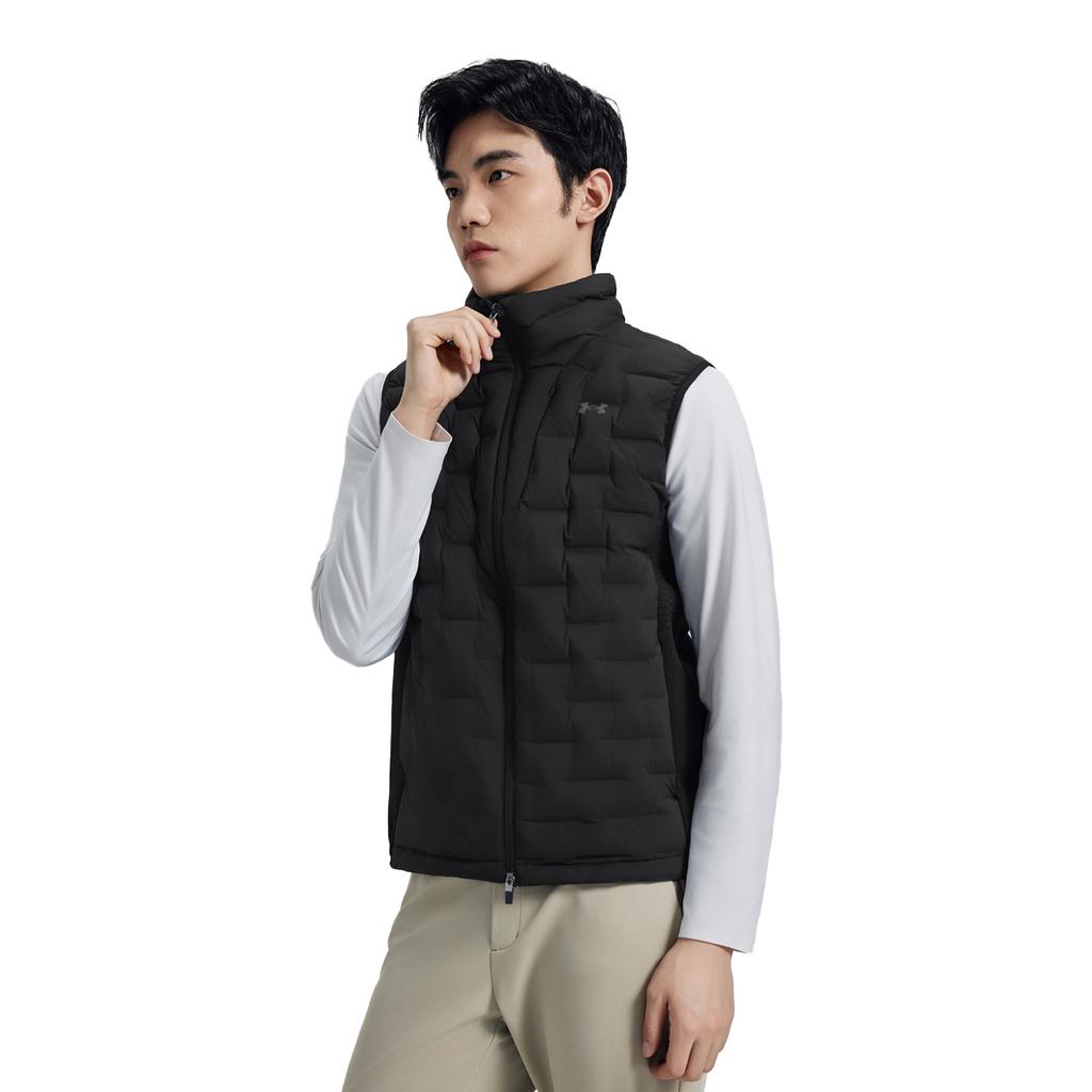 Under Armour Down Vests Men's Stand Collar Moderate Other 15417221P-0033