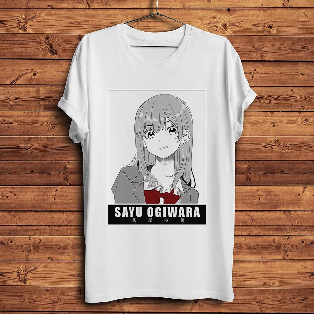 Ogiwara Sayufunny Anime TShirtsUnisex New White Casual Short Sleeve TShirtotaku Waifu StreetwearUnisex Unisexga Tee