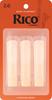 D'Addario WoodWinds D'Addario RICO REA0320 Bass Clarinet Reeds [Hardness: 2.0], Pack of 3