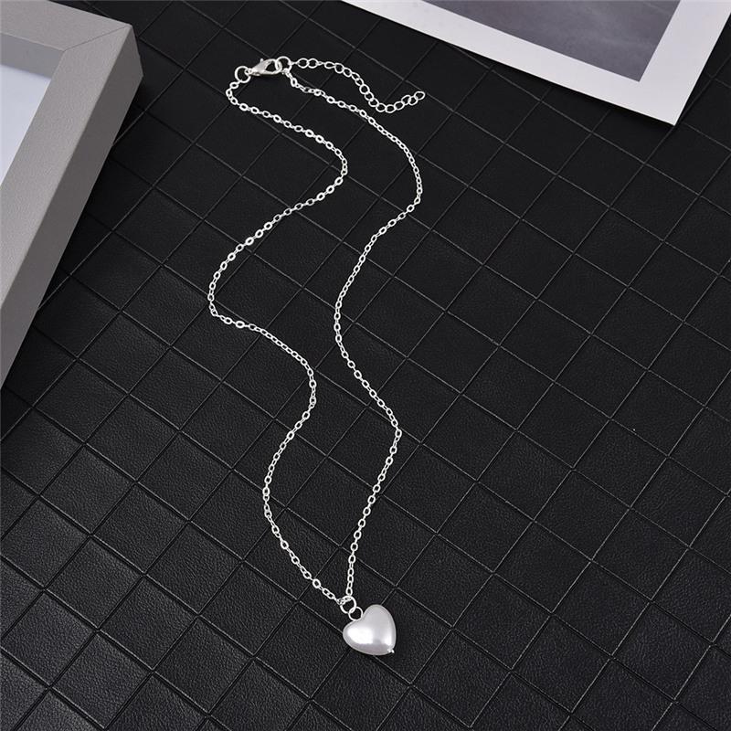 Trend Elegant White Imitation Pearl Beads Choker Clavicle Chain Necklace For Women Wedding Jewelry Choker Collar