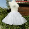 Soft Mesh Lolita Petticoat Boneless Design Tutu Puffy Skirt Ball Gown Underskirt  Wedding Dress