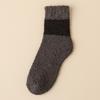 Socks Men'S Medium Tube Socks Season Fleece Thickened Warm Coral Fleece Socks Men'S Home Sleeping Floor Socks