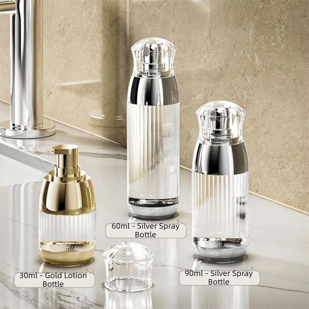 3PCS 30/60/90ML Makeup Dispenser Leak-Proof Toner Spray Bottle Sub-packing Bottle Home