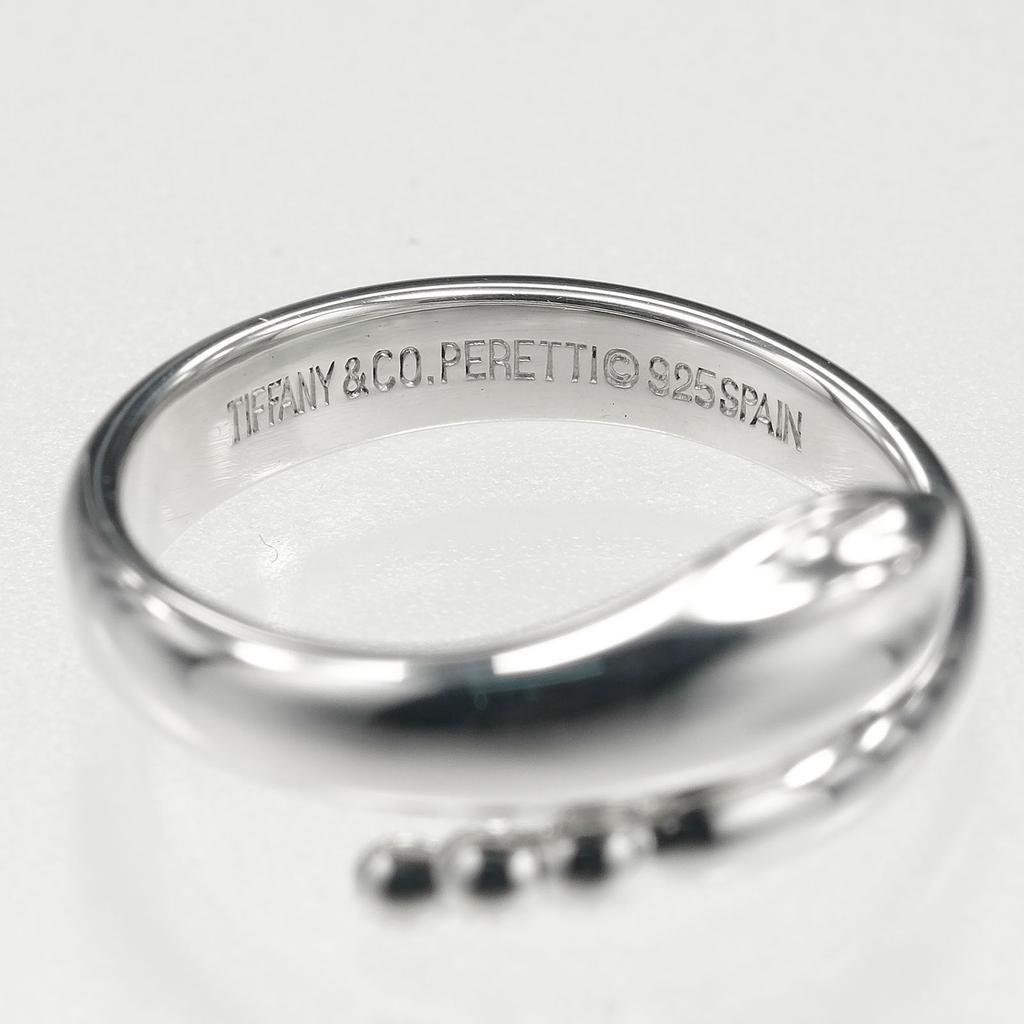 TIFFANY&Co. Snake Ring Silver925 #4.5(US Size) 3.19g Women Used
