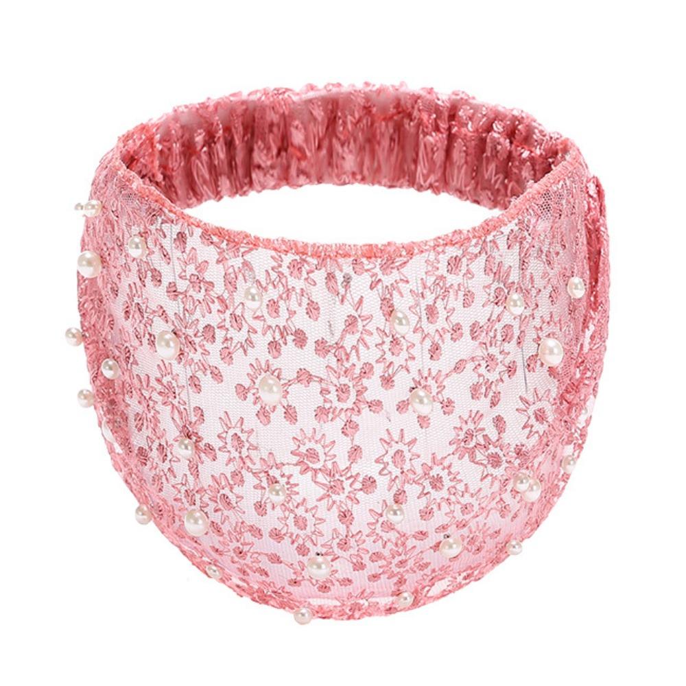 Wide Side Hair Hoop Lace Hairbands Portable Headband Girls
