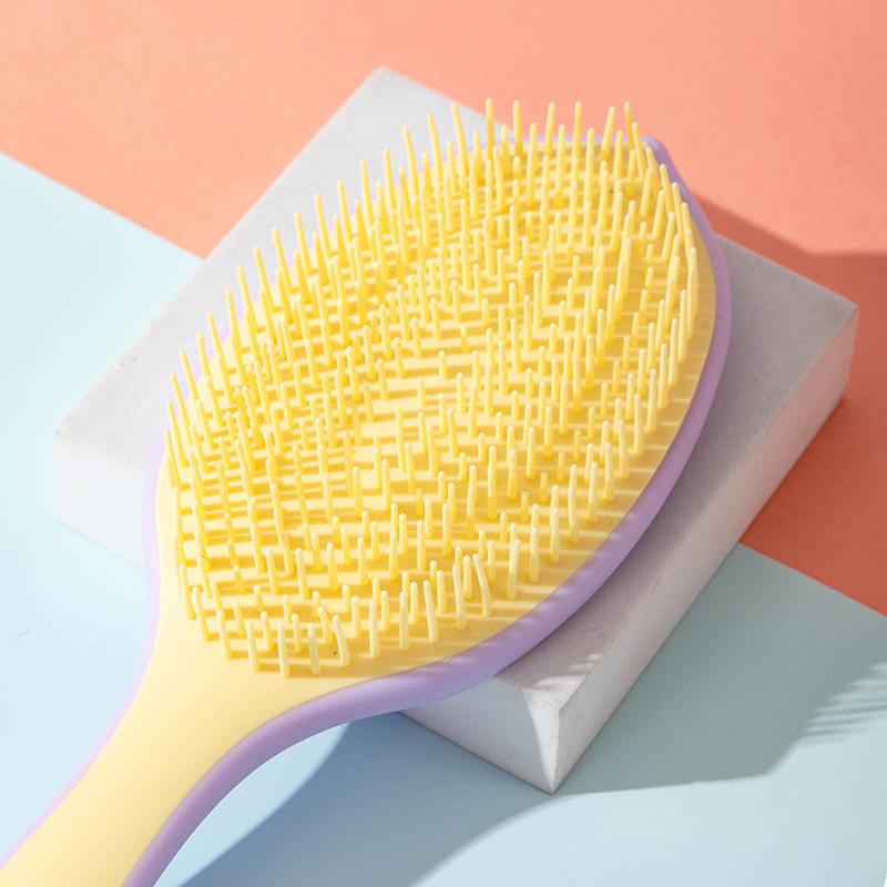 1Pcs Detangling Magic Hairbrush Gentle Scalp Massage Comb Soft Anti-Static Grooming Smooth Hair Brush Salon Hair Styling Tools