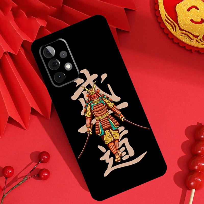 Samurai Oni Mask Case For Samsung Galaxy M21 M31 M35 M12 M13 M14 M15 M06 M16 M36 M56 M53 M32 M52 M55 M34 M54