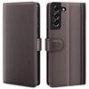 For Samsung Galaxy S21 FE 5G Case Genuine Split Leather Phone Cover with Wallet Stand