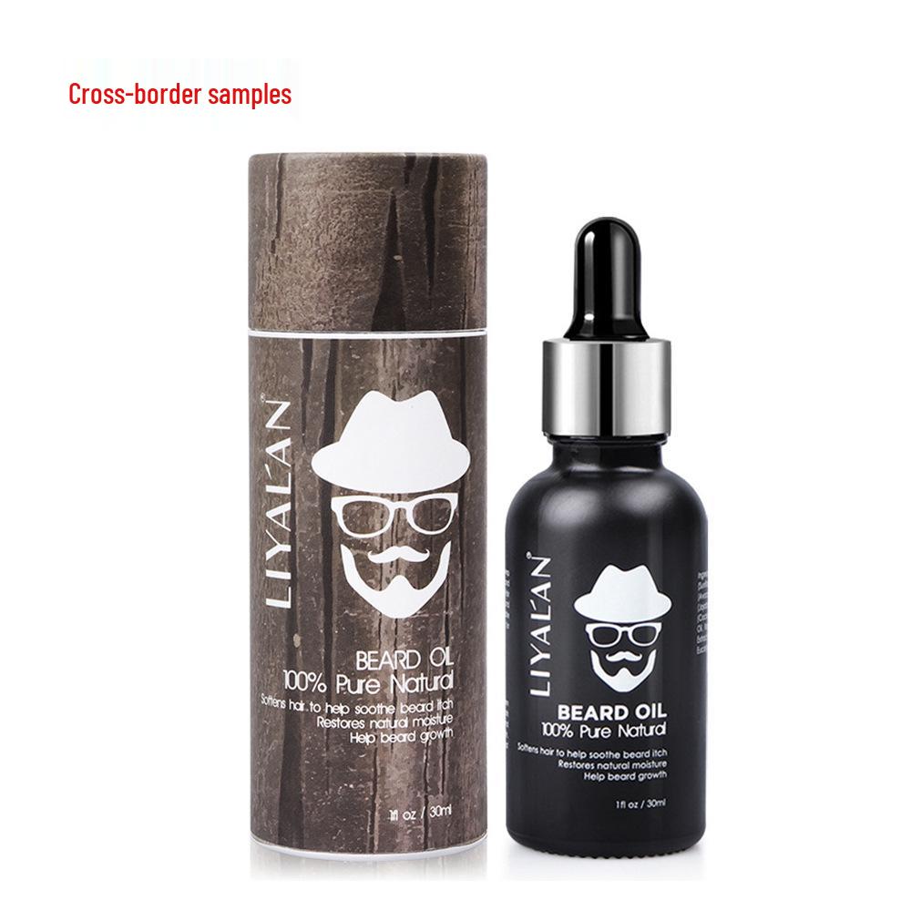 

Мужское масло для бороды: Трансграничный лосьон после бритья, на растительной основе, смягчает и укрепляет для улучшения роста и ухода за бородой