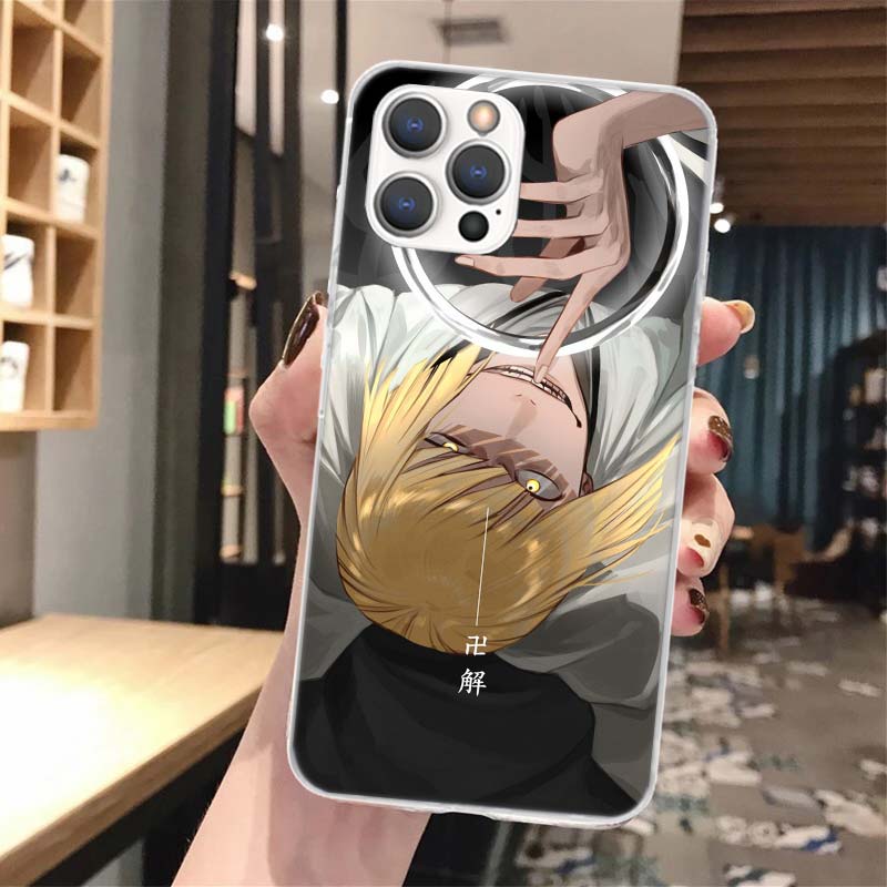 Bleach Shinji Hirako Soft Phone Case For iPhone 16 15 14 13 12 11 Pro Max X XR XS 7 Plus 8 + SE 16Max Pattern Customized Cover