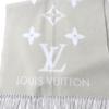 Great LOUIS VUITTON Stall Escalp Reykjavik Gray light blue cashmere M70462 Used