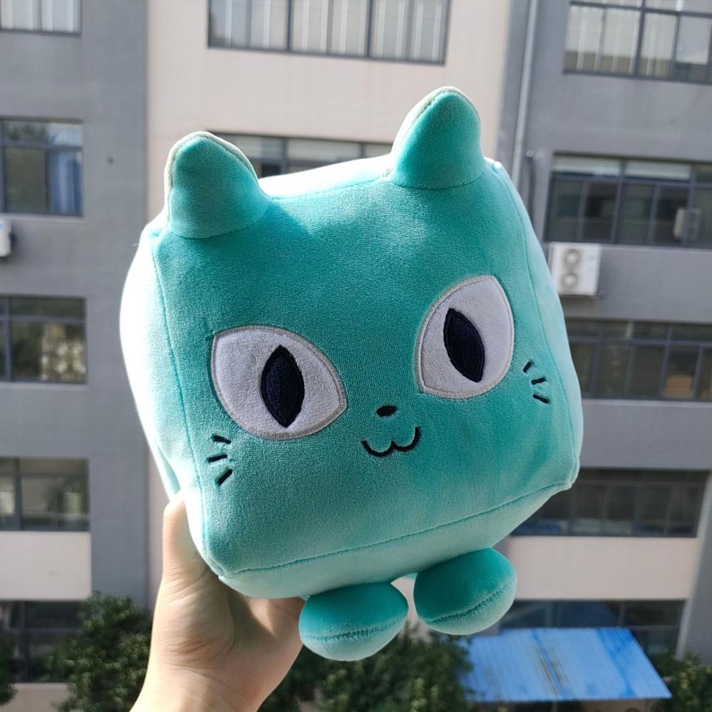 Cat Plush Toy Stuffed Animal Throw Pillow Games Figure Cute Cat Soft Toy for Kids Gift Room Decor