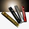 Portable 24 Hole Professional Metal Harmonica Suitable for Beginners, Comes with Case - Student Starter Kit, Children's Gift