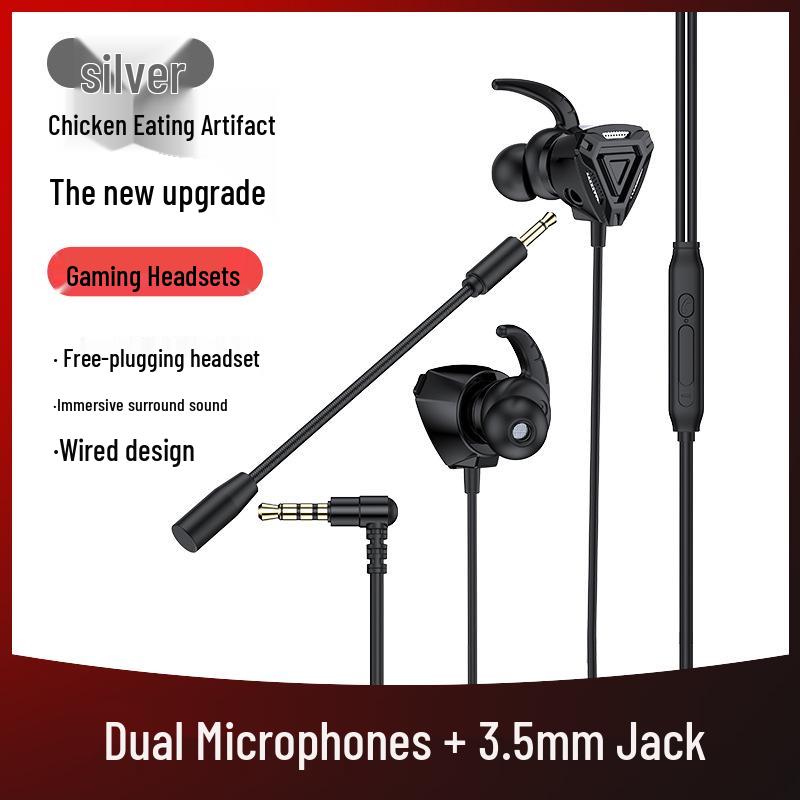Elite Esports In-Ear Gaming Headset with Microphone for Mobile and PC