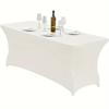 Washable Rectangular Table Cloth Universal Bed Cover Black Birthday Table Cover  Beauty Massage