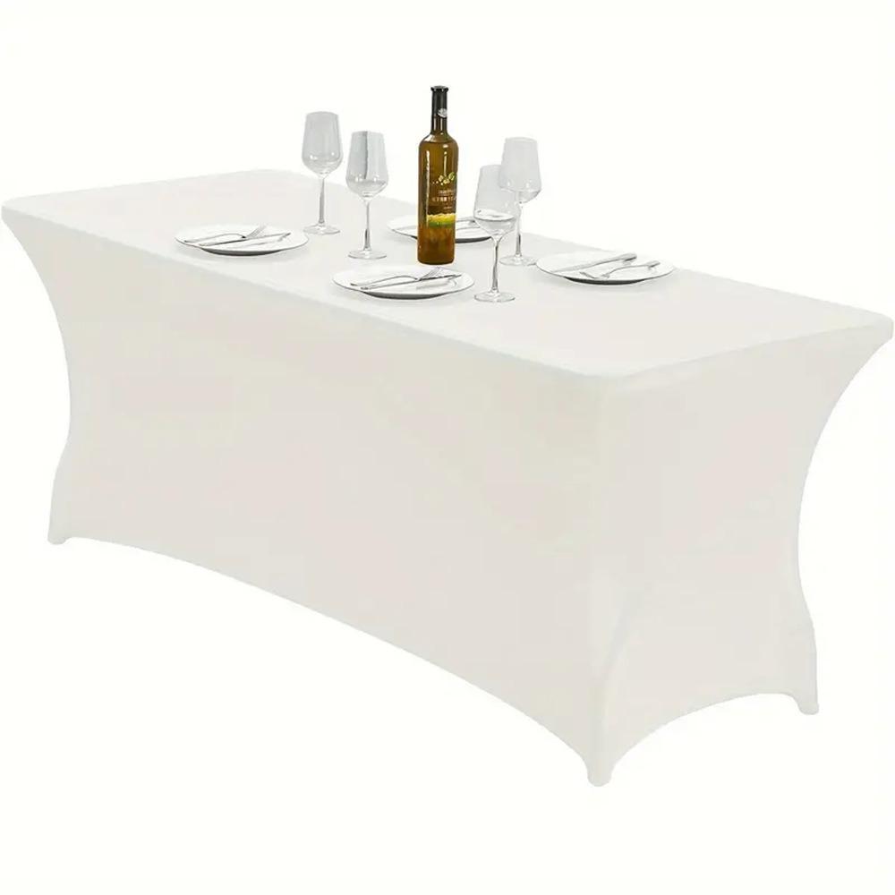 Washable Rectangular Table Cloth Universal Bed Cover Black Birthday Table Cover  Beauty Massage