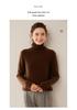 Women's Thick Cashmere High-Neck Sweater for Autumn and Winter