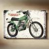 Rocvale Vintage Enduro Motorcycle Metal Poster - Collectable Sign - Size:20x30cm Good