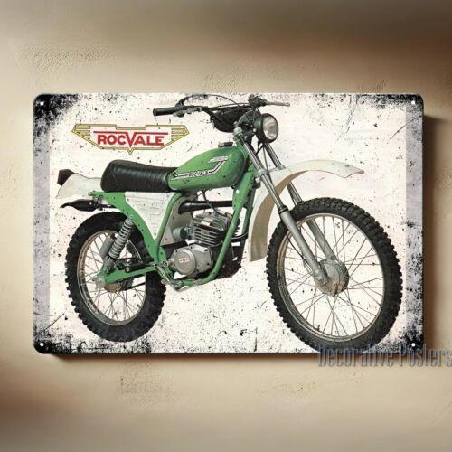 

Rocvale Vintage Enduro Motorcycle Metal Poster - Collectable Sign - Size:20x30cm good 20x30cm（7.8x11.8inch）