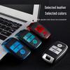 Fundas de Llave de Coche con Textura de Cuero Compatibles para Modelos Kia: K3, K4, K5, KX3, KX5, Sportage, Sorento, Yipao.