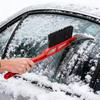 Double Head Car Snow Removal Shovel 2 In 1 Ice Scraper Snow Brush For Car Windshield Extra-Long Snow Shovel