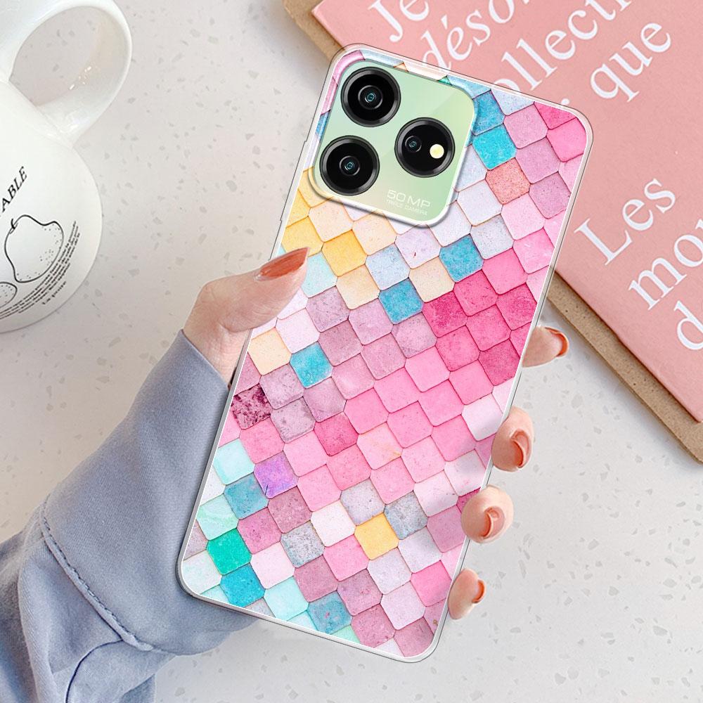 For ZTE Axon 50 Lite Case For ZTE Axon 40 Lite Cover Clear Protect Soft Silicone Phone Case For ZTE Axon 50 Lite Coque Fundas