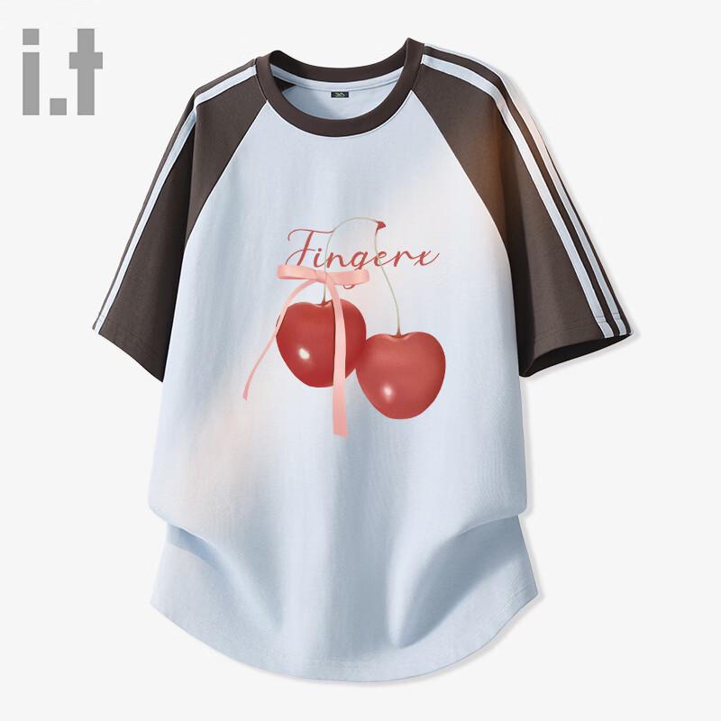 Fingercroxx IT Raglan Short Sleeve Women s T-shirt XL