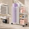 Mobile Sports Equipment Storage Cart Portable for Home Gym, Playroom