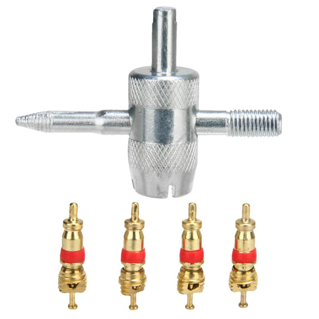 Valve Core Remover, Tire Valve Removal Tool | Valve Adjustment Tool High Strength Tire