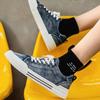 Fashion Blue Cowboy Men Shoes Fashion Comfortable Canvas Shoes Men Skateboard Shoe Breathable Lace-Up Walking Shoes Male Sneakers 39-48
