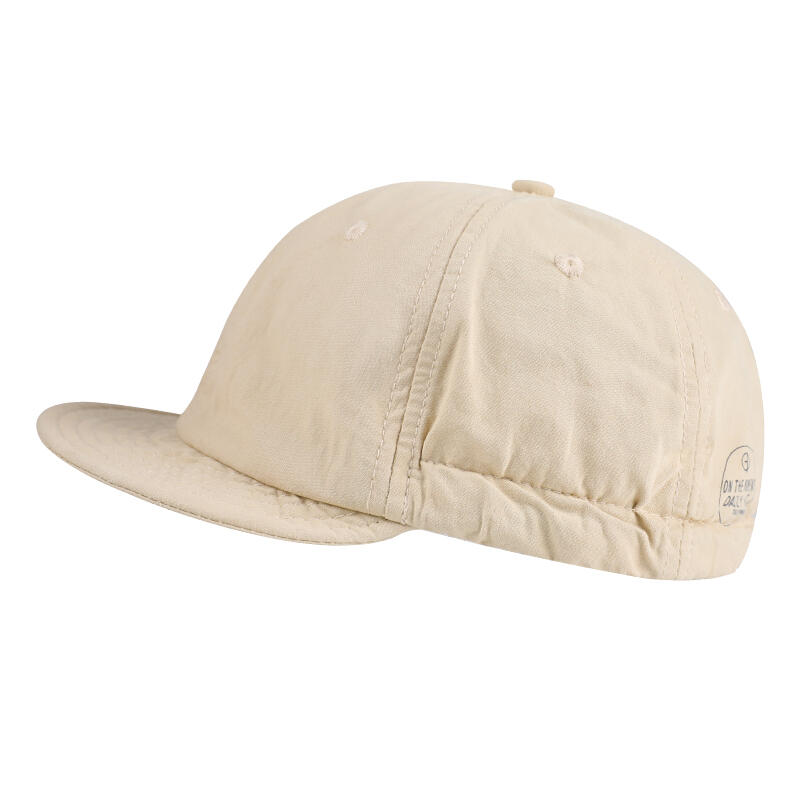 On the Moment Band Stopper Cotton Short Cap C1 Ivory IVORY