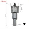 Hard Alloy TCT Hole Saw 16~35mm Carbide Tip Cutter High Hardness Drill Bit  Aluminum Alloy