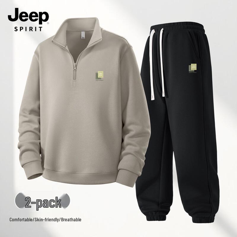 

Мужской комплект: Худи и спортивные штаны JEEP SPIRIT, весна/осень 2025 M