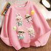 Loose Round-neck Hoodies for Children, Long-sleeved and Cute Round-neck Coats for Boys and Girls In Spring, Autumn and Winter