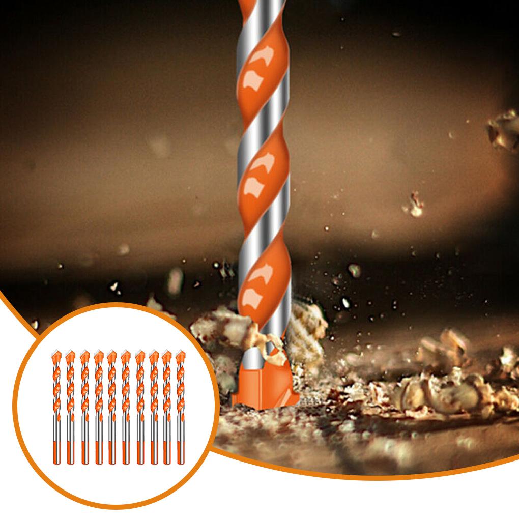 Glass Drill Bit Set Triangular Non-slip Ceramic Tile Punching Drilling Hole Openers Alloy Tile Punching Tools