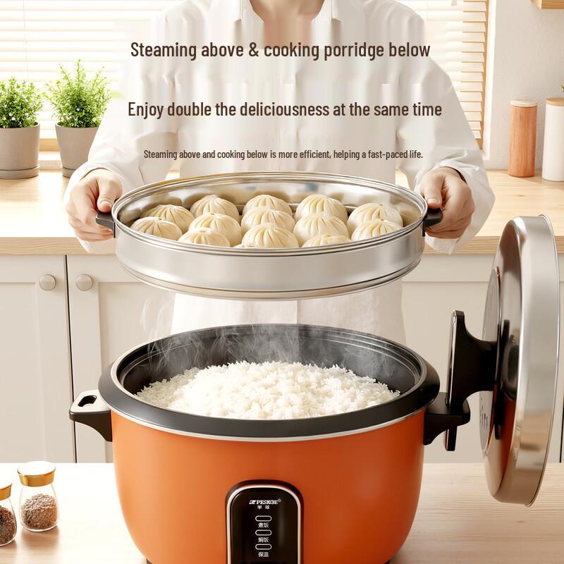 PESKOE Commercial Heavy-Duty Electric Rice Cooker