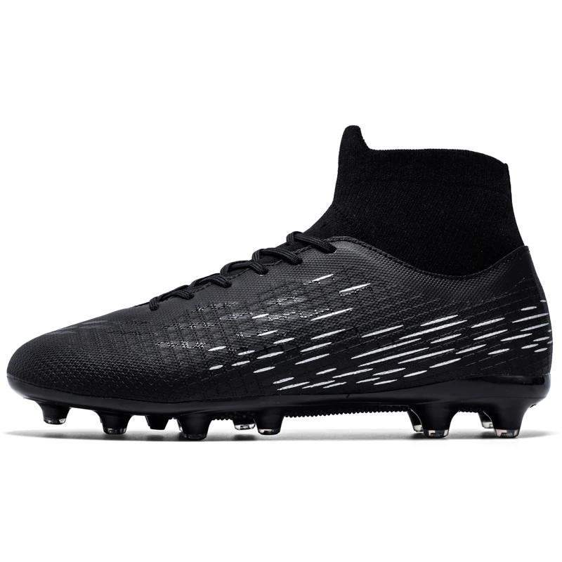 

Cleats Soccer Shoes Men Sneakers Cleats Professional Football Boots Training Children Kid Futsal Football Shoes Boy Size 34-45 34
