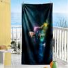 Passion Football Celebration Beach Towel Quick-Dry Soft Microfiber Comfortable Lightweight