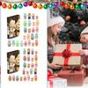 Festival Advent Calendar Contains 24 Gifts,  Cute Figures Doll Advent Calendar, Festival Countdown Calendar With Surprise Toys,