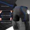 X-TIGER Herren Radunterwäsche Shorts 5D Gepolstertes Gel MTB Radhose Anti-Rutsch Beinabschluss Atmungsaktives Netz Radunterwäsche
