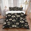3pcs Floral Pattern Bedding Cover Set, Fashion Classic Popular Print Bedding Set, Soft Comfortable, All - Season Use, For Bedroom, Guest Room137