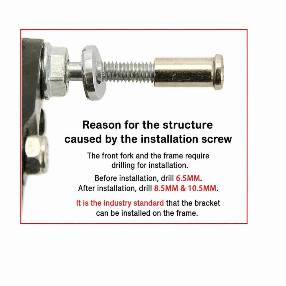 Easy Installation Bicycle Caliper Brake Set Silver C Brake Caliper Bike Brake Kit Bike Repair