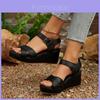 Roman Sandals For Women With Pu Upper And Rubber Sole Summer Footwear For Casual Outdoor Use