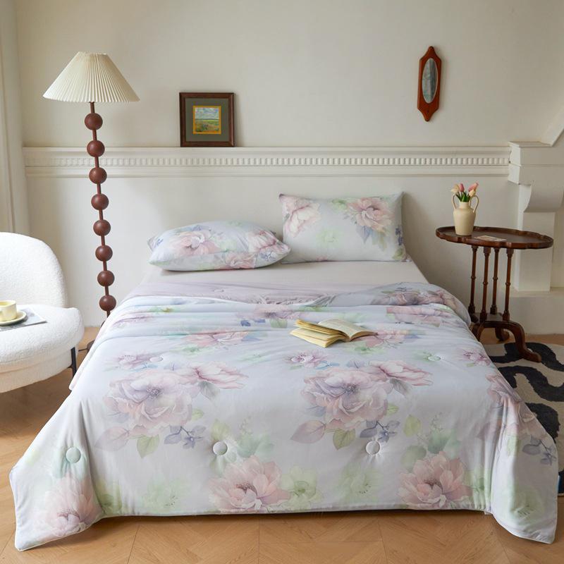 Letní deka Cool Ice Silk typu A: Lze prát v pračce, lehký, komfortní klimatizace"