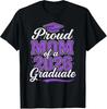 Proud Mom of A 2026 Graduate Class of 2026 Senior Graduation Tee T-Shirt S-3XL