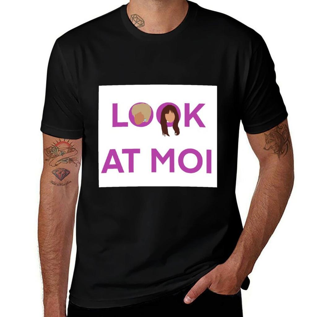 Look At Moi - Kath and Kim T-Shirt T Shirt Man Cotton T Shirt Man Designer Essential T Shirt T-Shirt