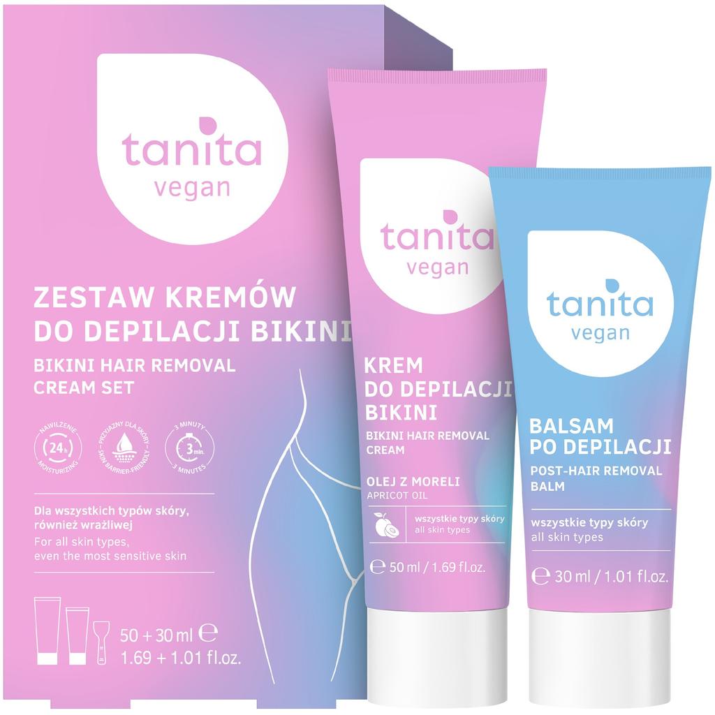 Tanita Bikini Hair Removal Cream Set (Depilatory Cream 50ml + After Depilation Balm 30ml)
